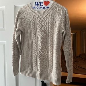 GAP cable kit sweater